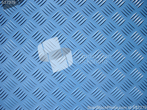 Image of Blue metal