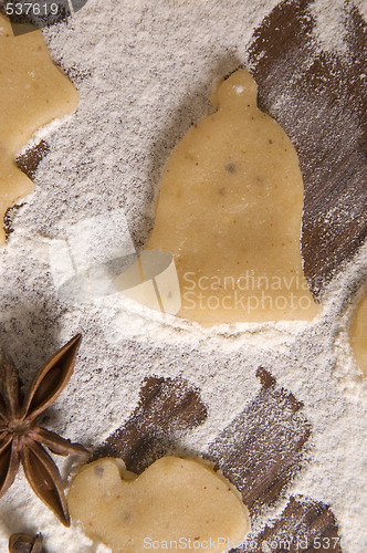 Image of christmas gingerbreads ingredients