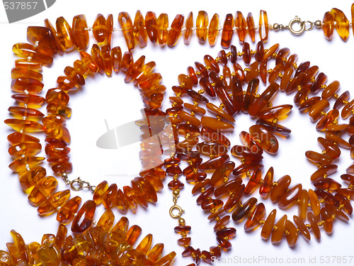 Image of amber beads