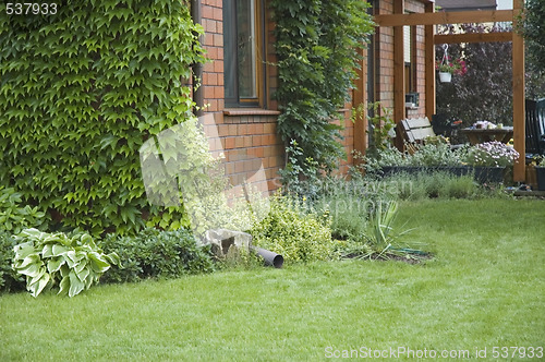 Image of peaceful garden