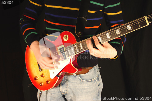 Image of Playing Electric Guitar 2