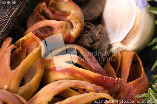 Image of aromatic herbs and spices