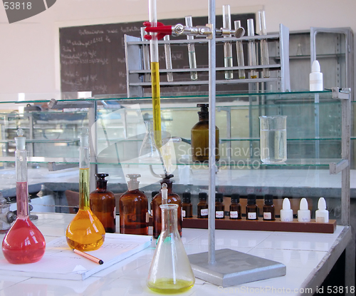 Image of Laboratory desk