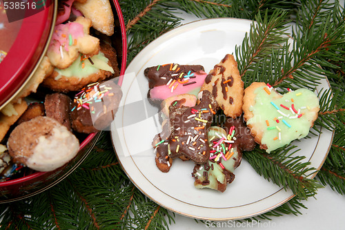 Image of Christmas cookies