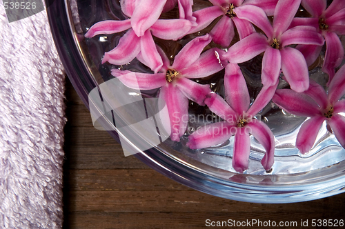 Image of aroma bath. spa