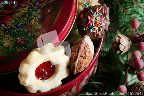 Image of Christmas cookies