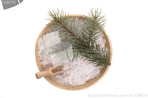 Image of pine bath items. alternative medicine