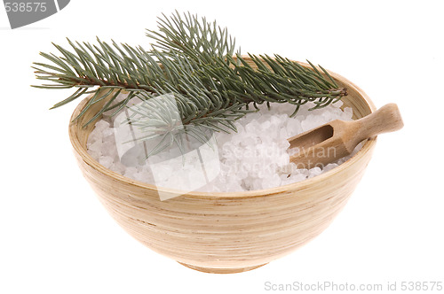 Image of pine bath items. alternative medicine