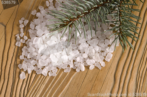 Image of pine bath items. alternative medicine