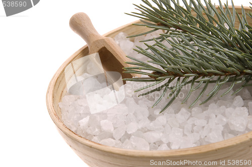 Image of pine bath items. alternative medicine