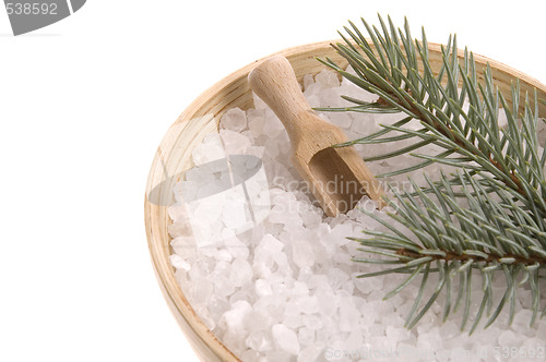 Image of pine bath items. alternative medicine