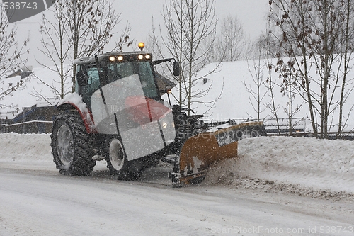 Image of Snow plough. 