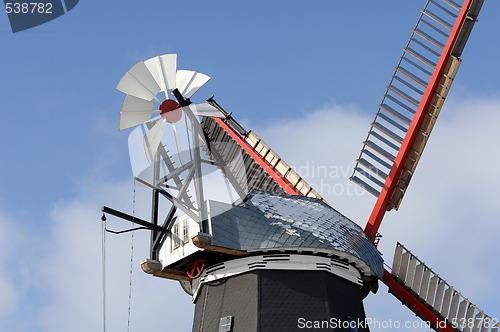 Image of Windmill in Winter