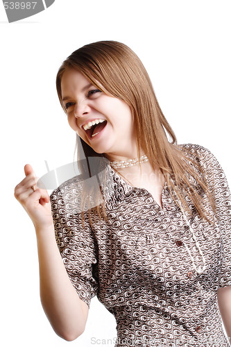 Image of Girl laughing 