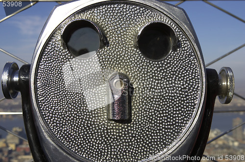 Image of coin operated binoculars