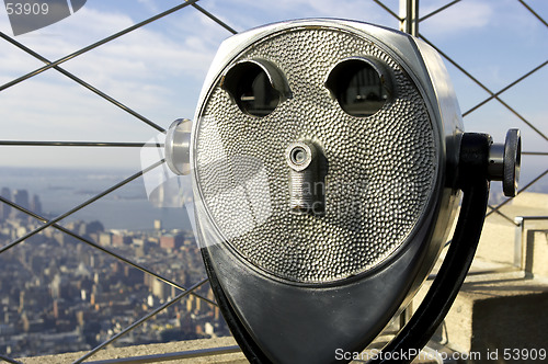 Image of coin operated binoculars