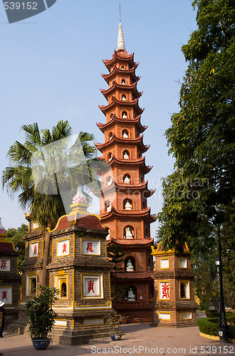 Image of Tran Quoc Pagoda in Hanoi