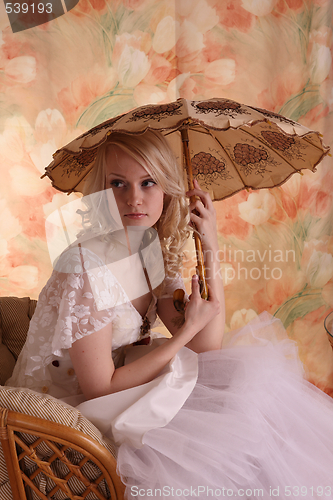 Image of Woman in wedding dress