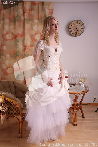 Image of Woman in wedding dress