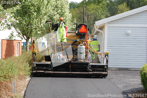 Image of Asphalt workers