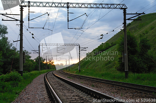 Image of Railroad in early morning