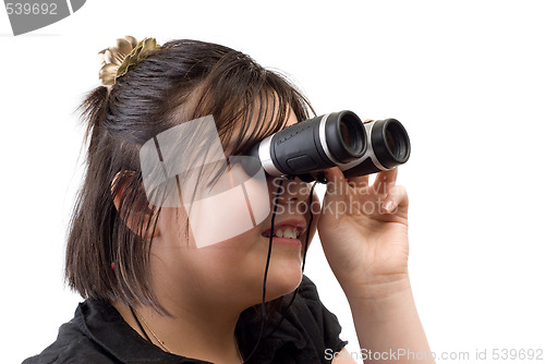 Image of Girl Watching