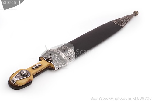 Image of caucasian dagger