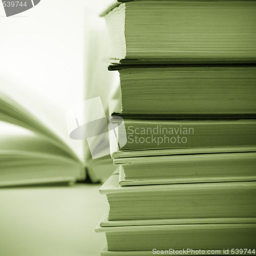 Image of stack of books