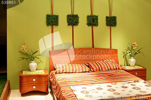 Image of Bedroom floral horizontal