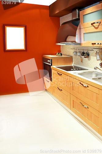 Image of Terracotta kitchen vertical