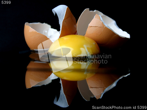 Image of Still-life with a broken egg [5]