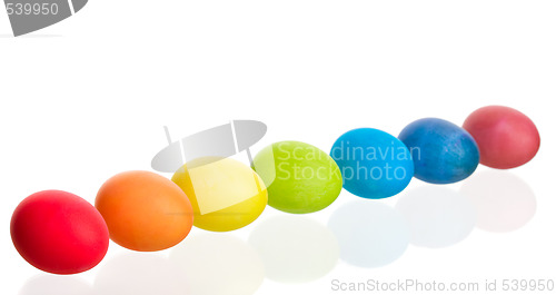 Image of Rainbow Easter Eggs