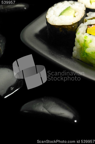 Image of sushi plate