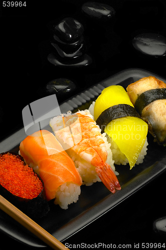 Image of sushi plate