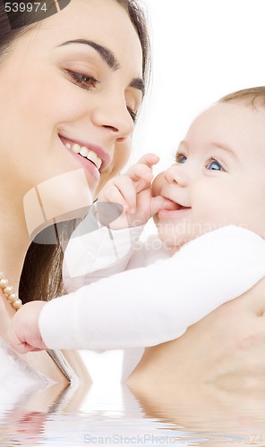 Image of baby and mama