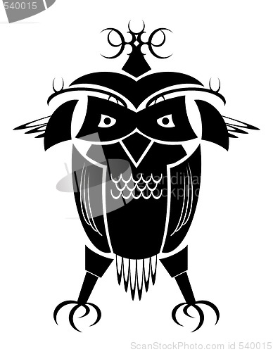 Image of tribal owl