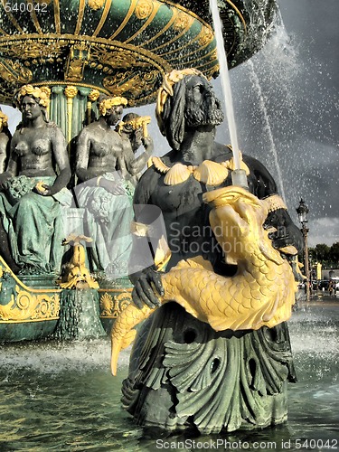 Image of Paris - fountain of the seas