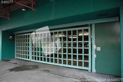 Image of Locked garage