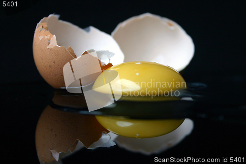 Image of Still-life with a broken egg [3]