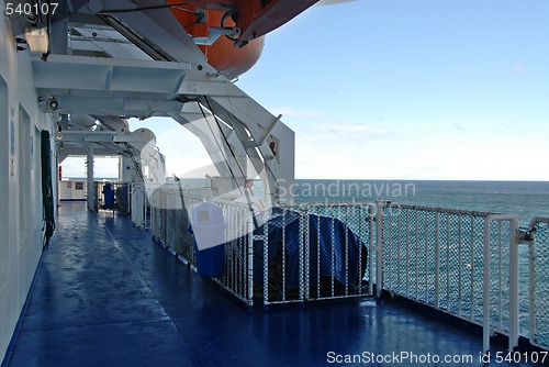 Image of Ferry deck