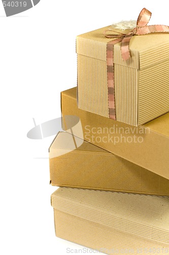 Image of stack of cardboard boxes