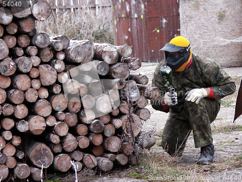 Image of paintballs