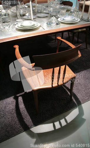 Image of wooden chair