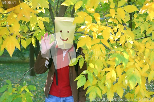 Image of Package-Head, Merry Funny Smiling Man