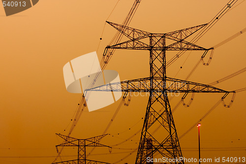 Image of Electricity Pylons