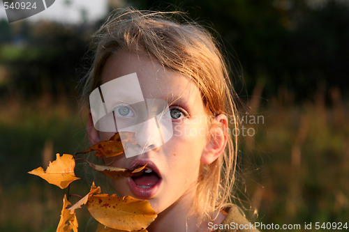 Image of Autumnal portrait