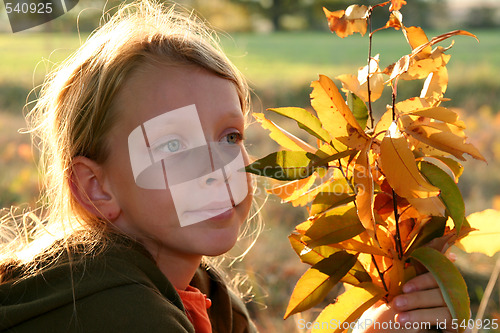 Image of Autumnal portrait