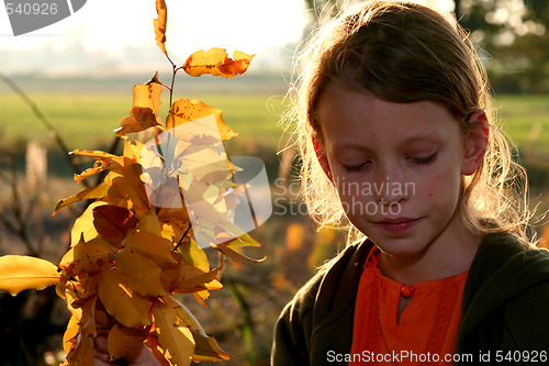Image of Autumnal portrait