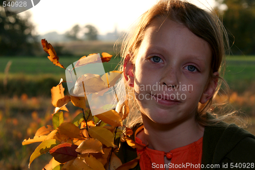 Image of Autumnal portrait