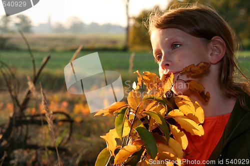 Image of Autumnal portrait